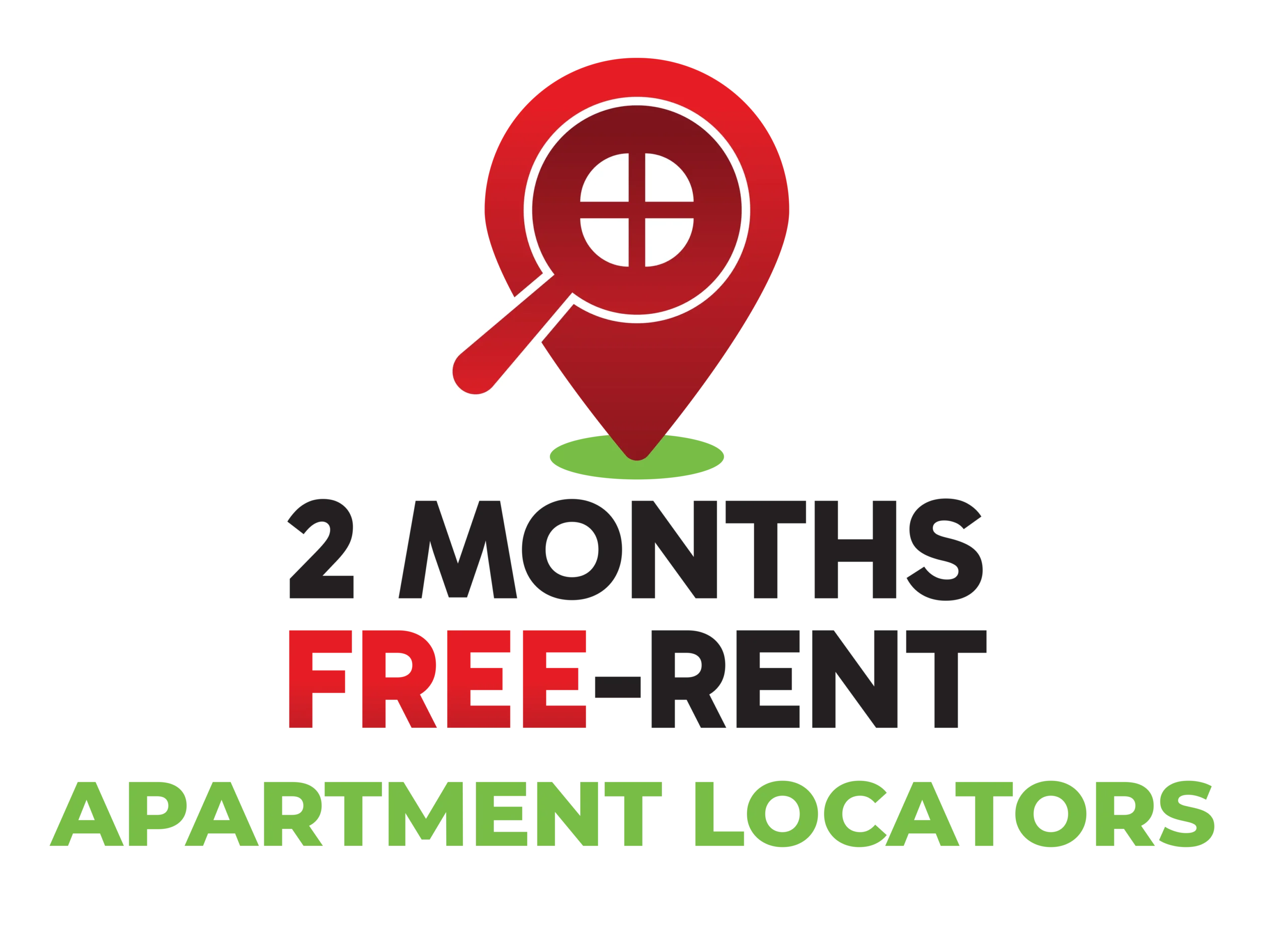 2 Months Free-Rent Apartment Locators Logo Small